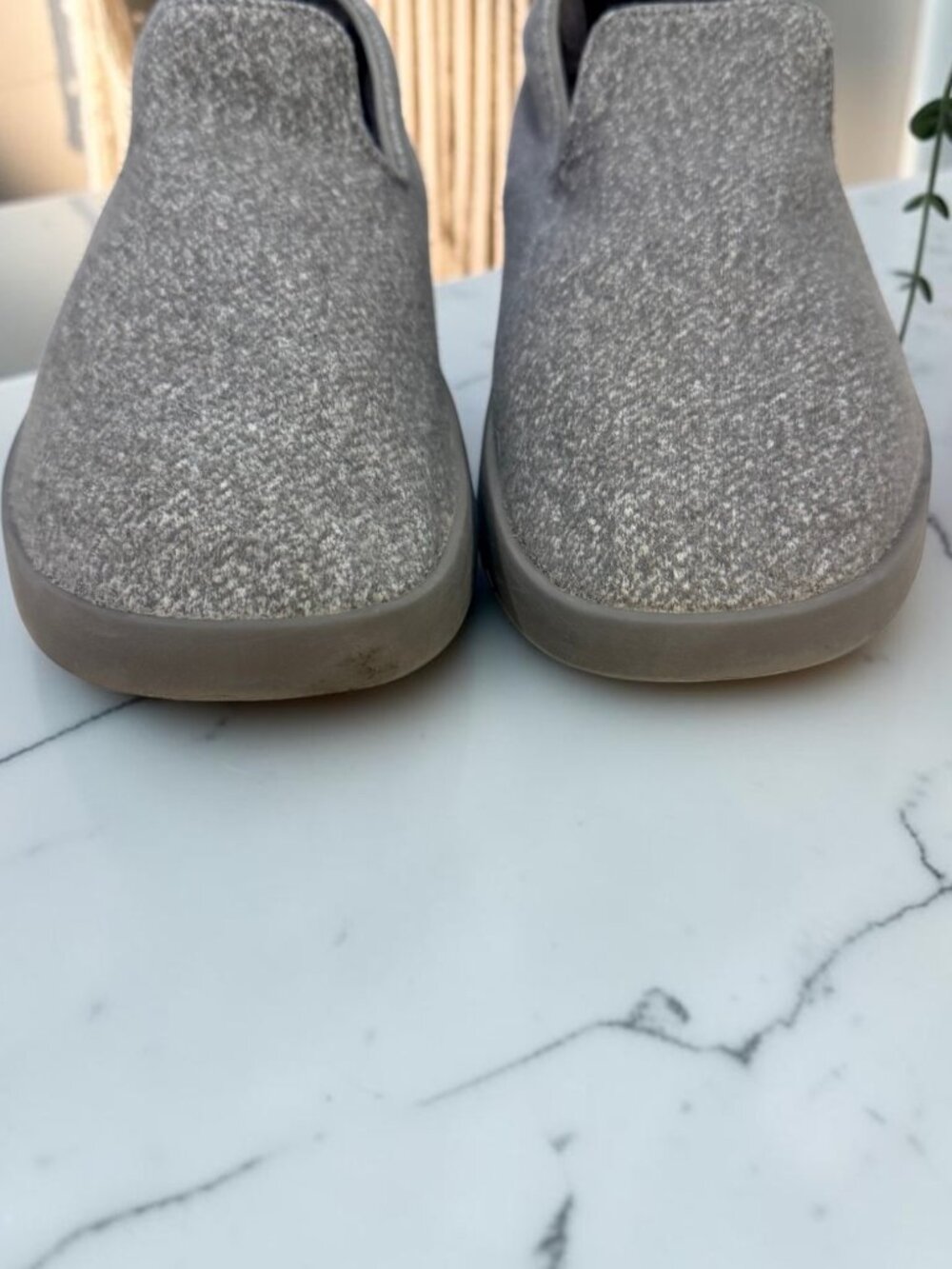 Allbirds Women's Size 9 Gray Wool Loungers Slip On Sneakers - Picture 3 of 11